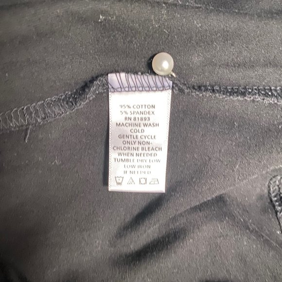 Denim & Co Black Polo Dress, XS, Pre-owned - Picture 6 of 6